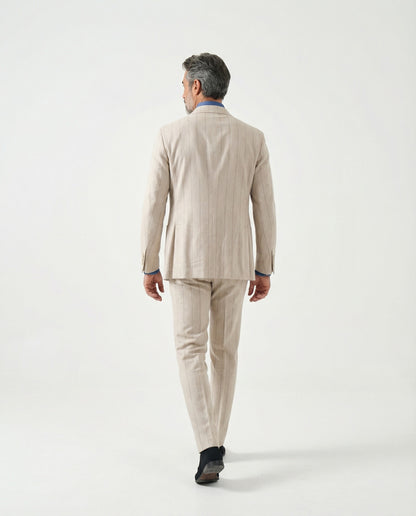 Brunello Cucinelli Beige Wool Blazer