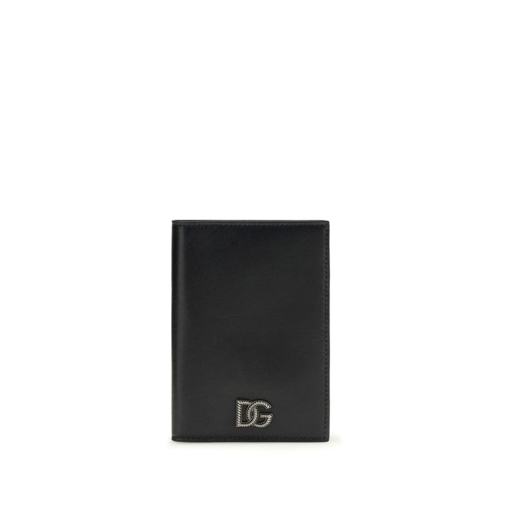 Cartera Dolce & Gabbana negra de piel de becerro Bos Taurus