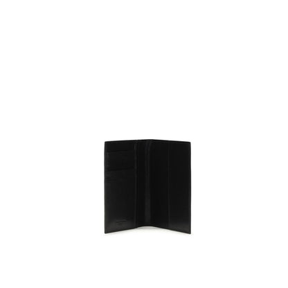 Dolce & Gabbana Black Calf Leather Bos Taurus Wallet