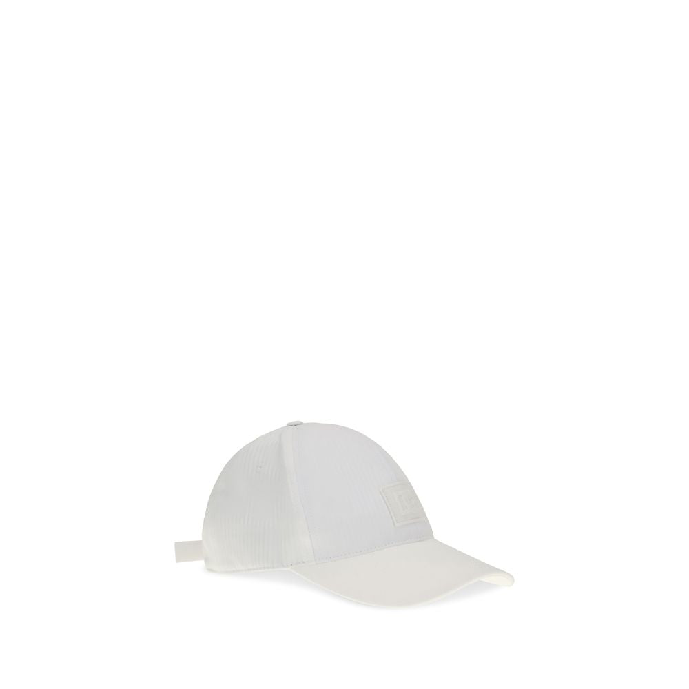 Gorra de algodón blanca Dolce & Gabbana (gorra de béisbol)