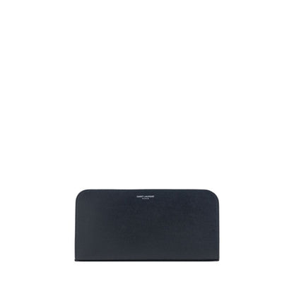 Cartera Saint Laurent de Piel de Becerro Negra Bos Taurus