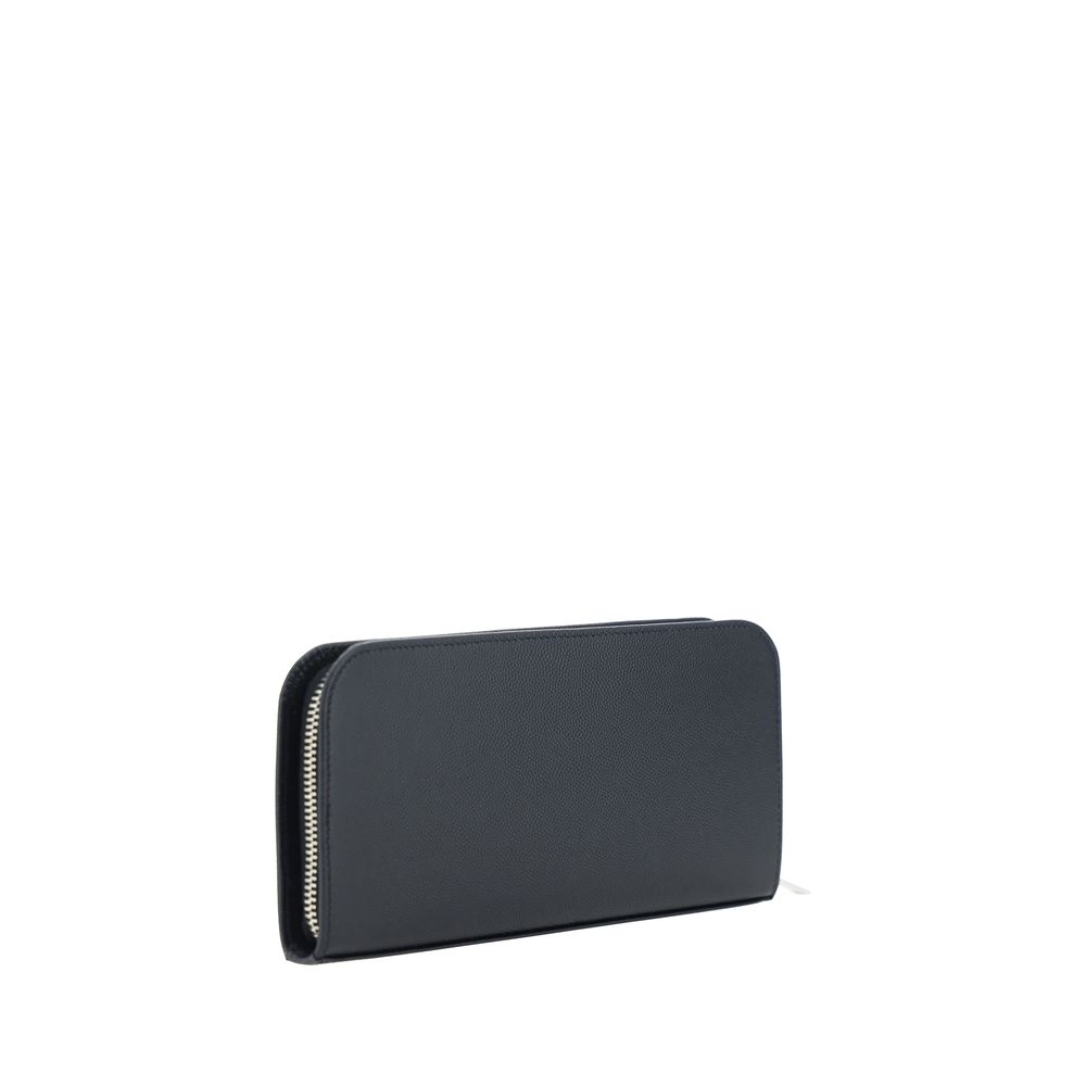 Cartera Saint Laurent de Piel de Becerro Negra Bos Taurus