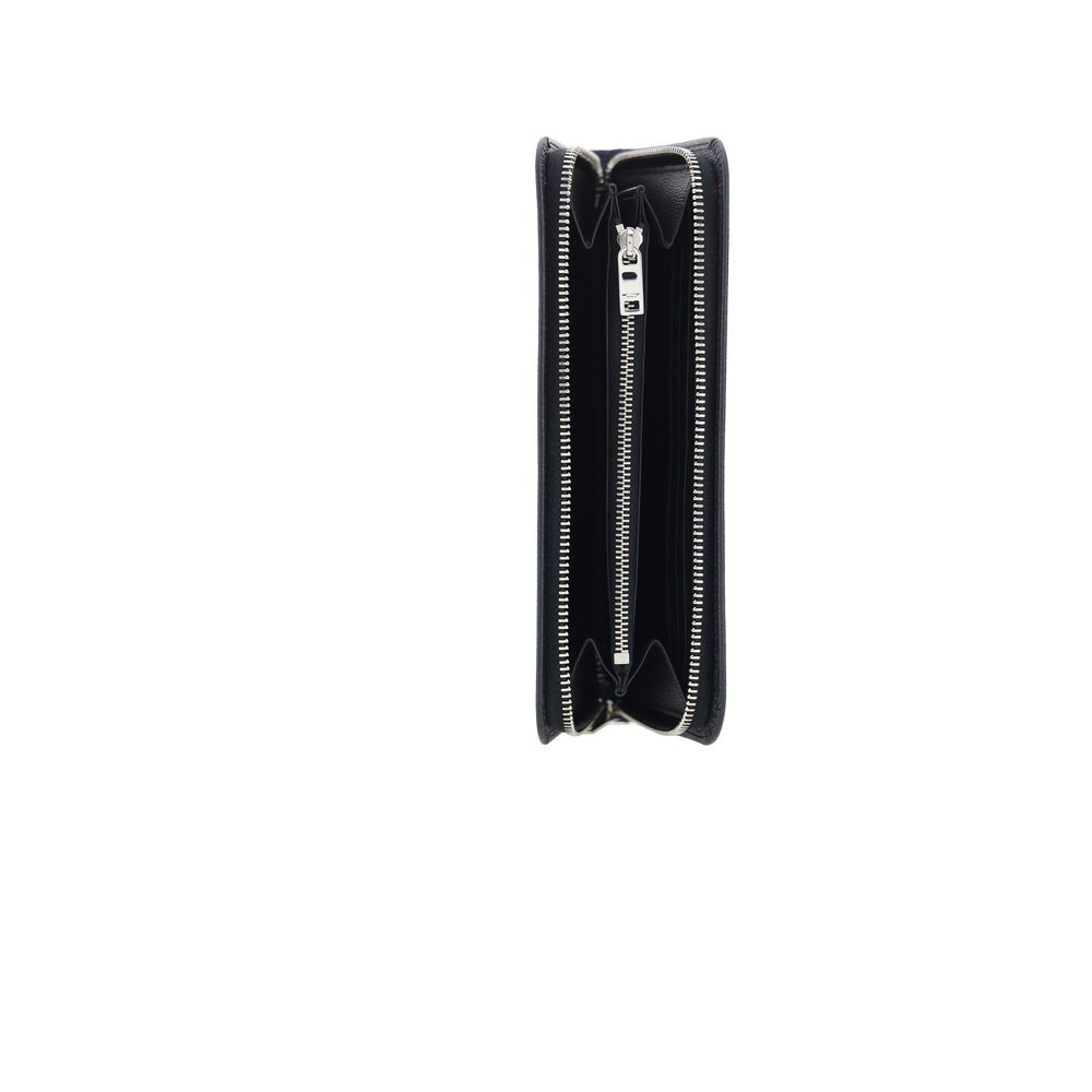 Cartera Saint Laurent de Piel de Becerro Negra Bos Taurus