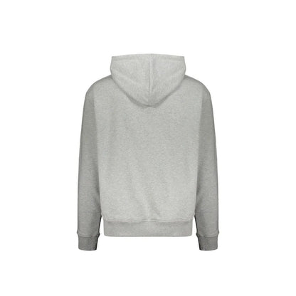 Sudadera con capucha Balmain de algodón gris