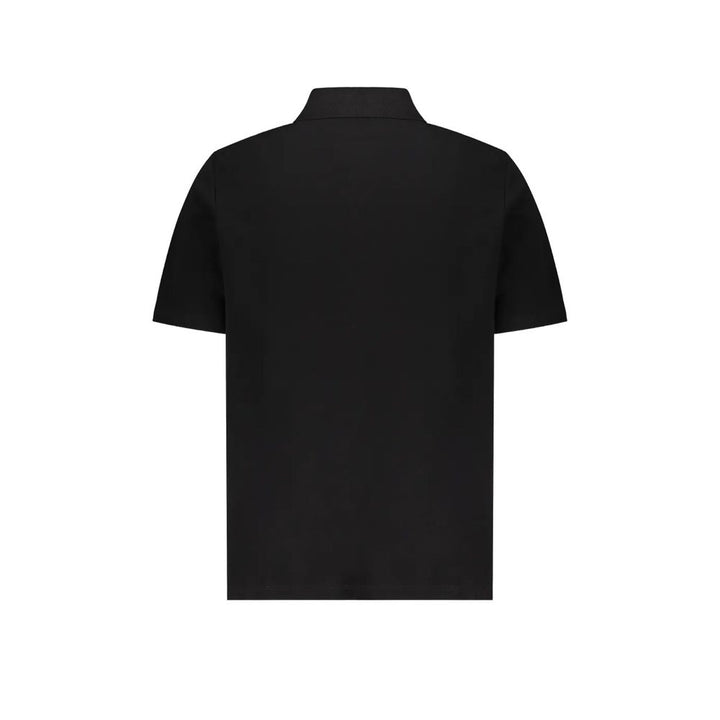 Polo en coton noir Balmain