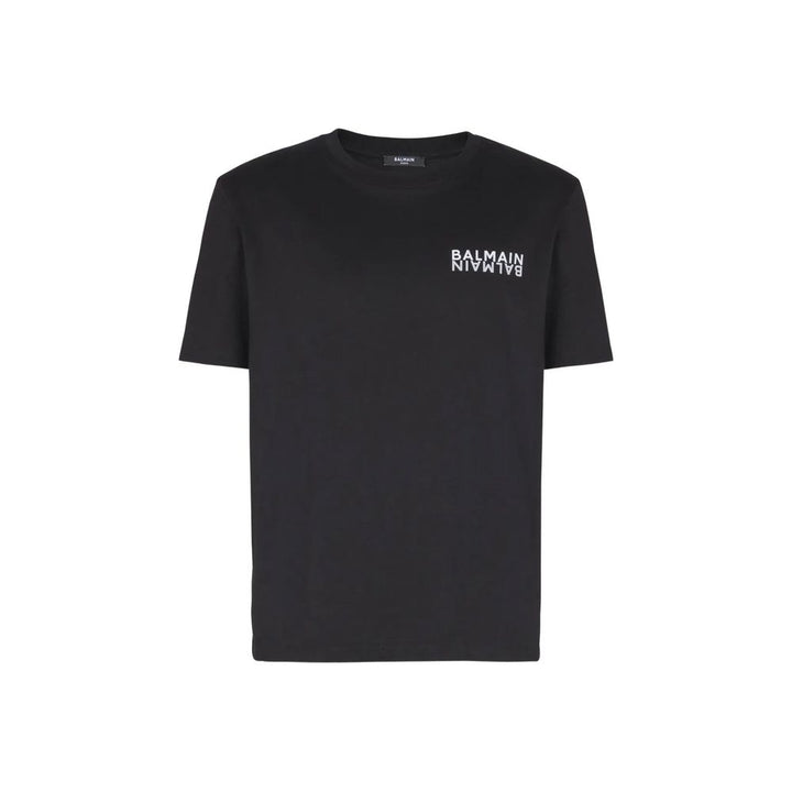T-shirt Balmain en coton noir