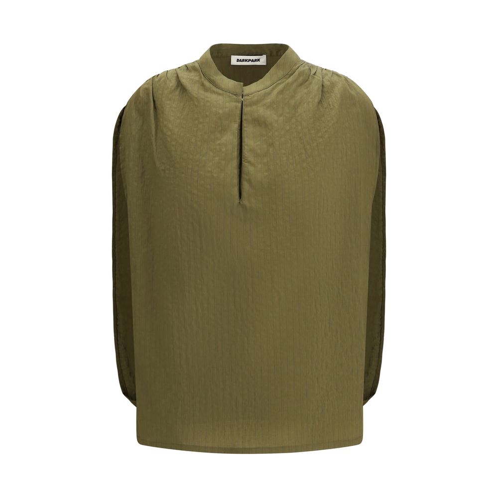 Darkpark Bicolor Modal Blouse