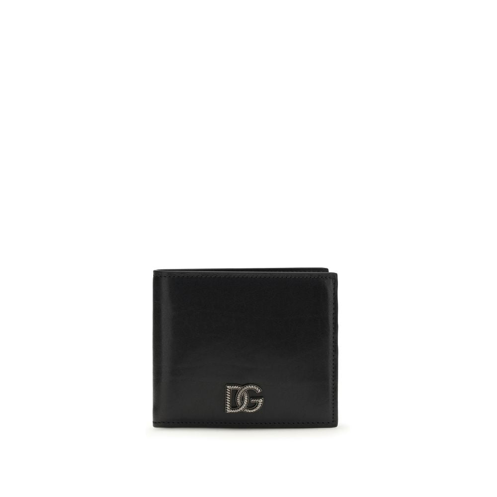 Cartera Dolce & Gabbana negra de piel de becerro Bos Taurus