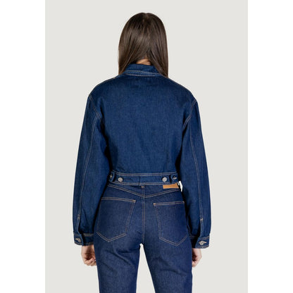 Colcci Blue Cotton Denim Jacket