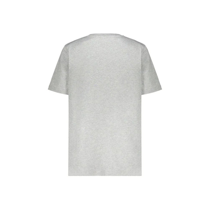 T-shirt gris en coton Balmain