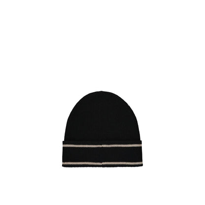 Gorro Balmain de lana merina negra