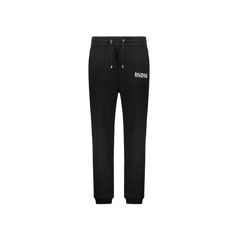 Pantalon de jogging Balmain en coton noir