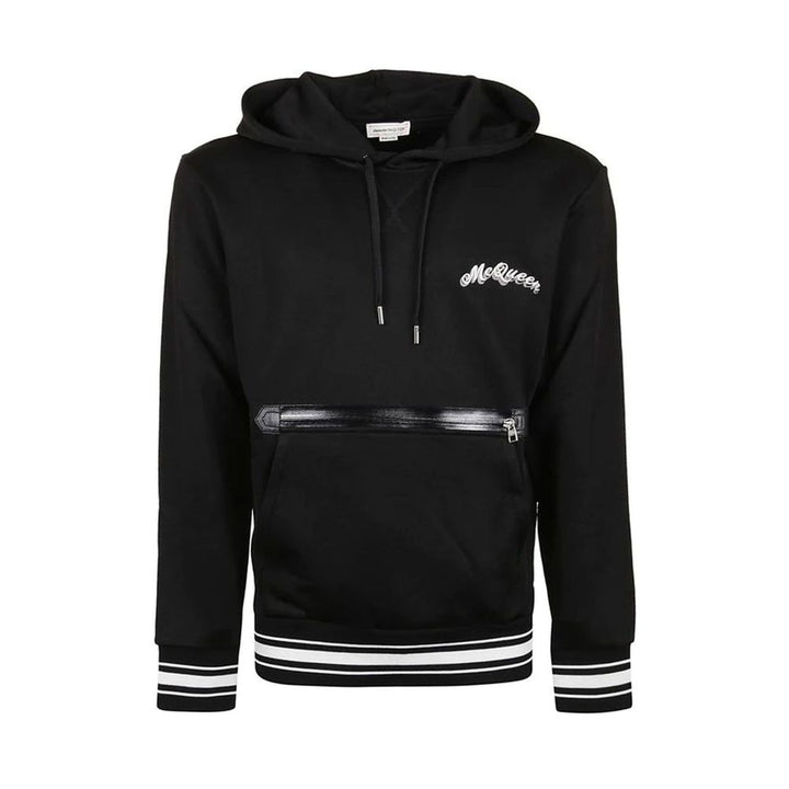 Sudadera Alexander McQueen de algodón negro
