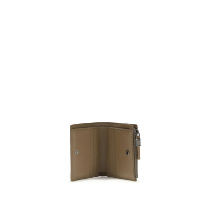 Cartera Brunello Cucinelli de piel de becerro marrón Bos Taurus