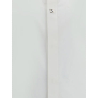 Chemise habillée Fendi en coton blanc