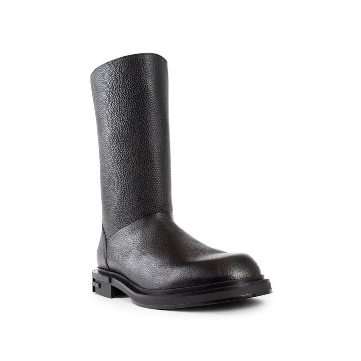 Fendi Black Calfskin Boots