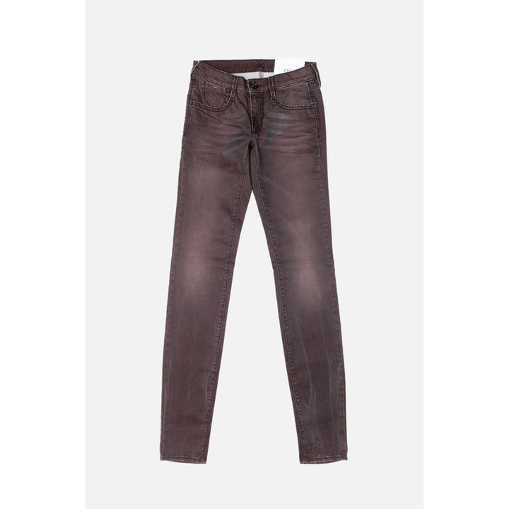 Gas Multicolor Cotton Slim Fit Jeans