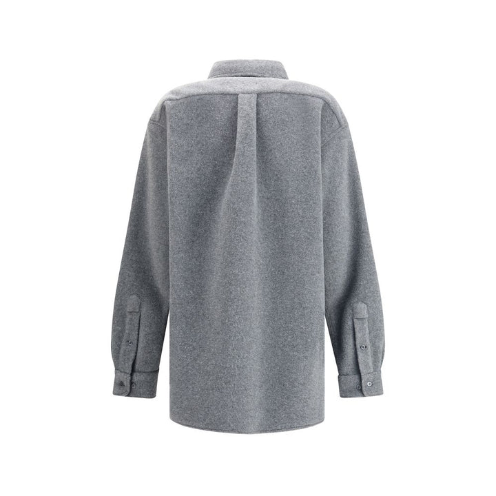 Miu Miu Gray Polyester Shirt