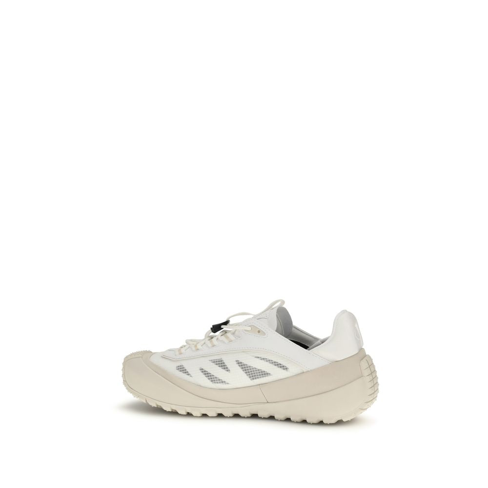 Baskets de sport Moncler blanches en polyester