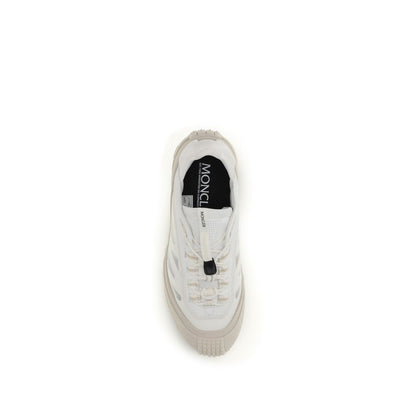 Baskets de sport Moncler blanches en polyester