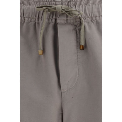 Brunello Cucinelli Beige Cotton Bermuda Shorts