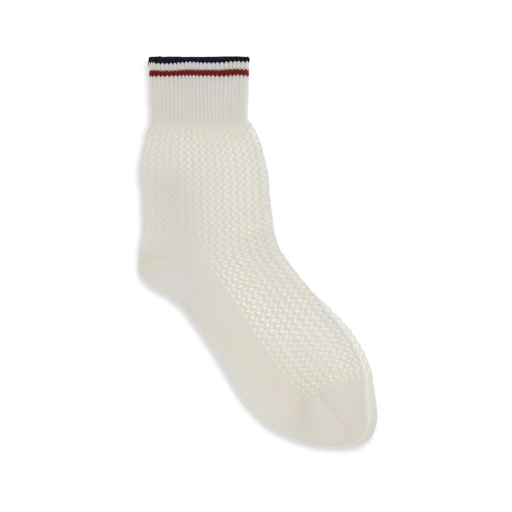 Calcetines blancos de algodón Brunello Cucinelli