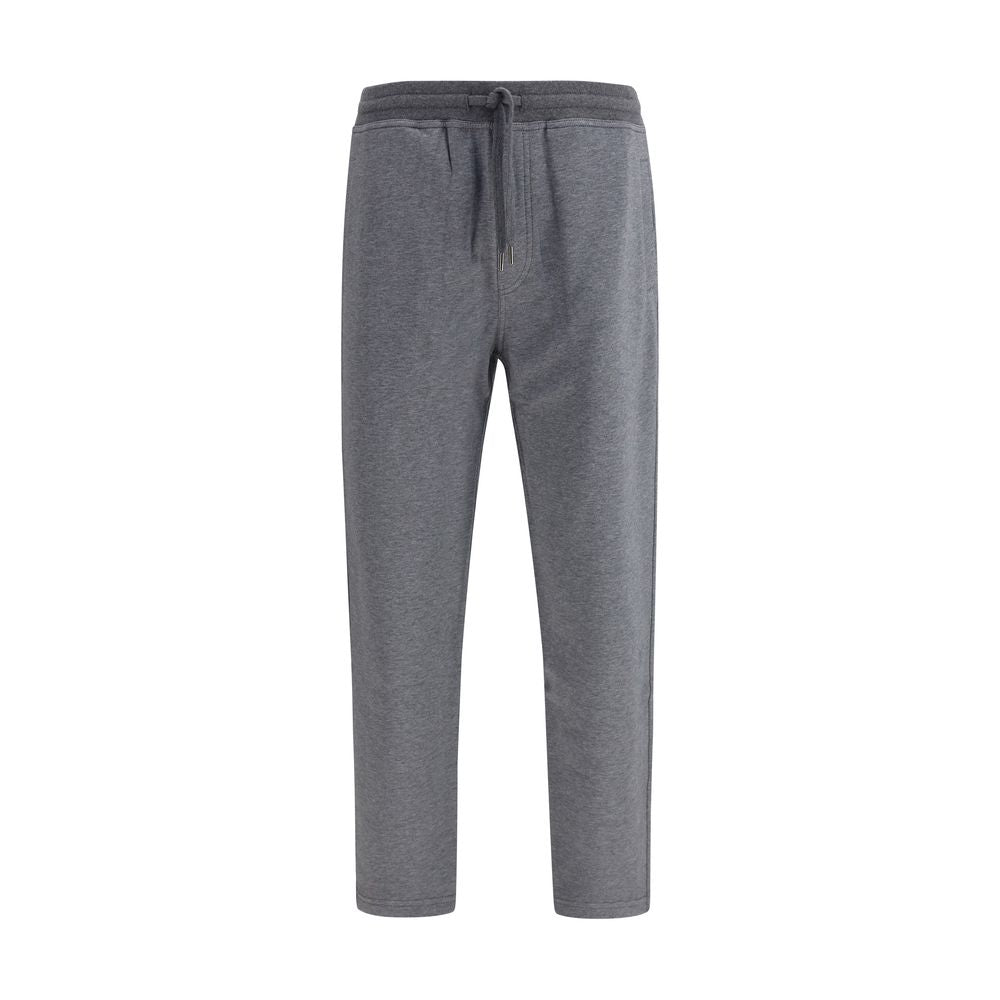 Pantalon décontracté Brunello Cucinelli en coton gris