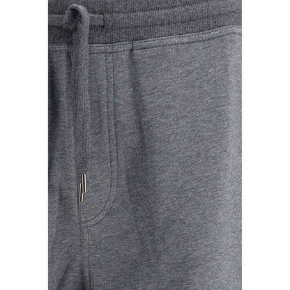 Pantalon décontracté Brunello Cucinelli en coton gris