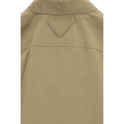 Prada Beige Cotton Shirt