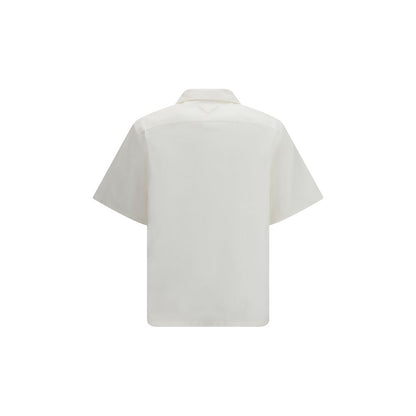 Camisa Blanca de Algodón Prada