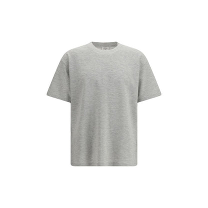Camiseta Saint Laurent de algodón gris