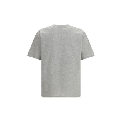Camiseta Saint Laurent de algodón gris