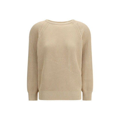 Sudadera de algodón beige Saint Laurent