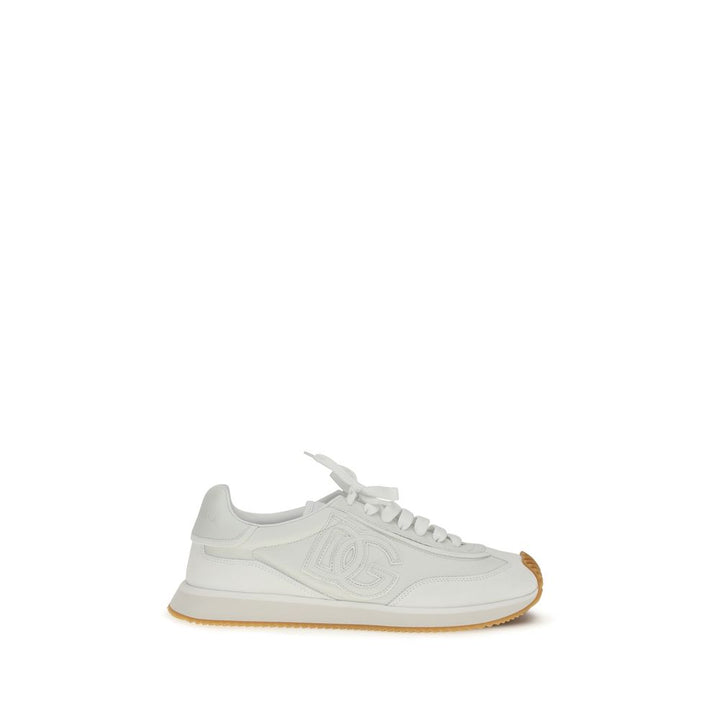Zapatillas deportivas Dolce & Gabbana de piel de becerro blanca (Bos Taurus)