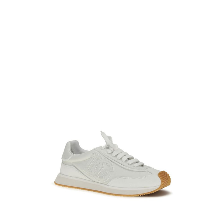 Zapatillas deportivas Dolce & Gabbana de piel de becerro blanca (Bos Taurus)