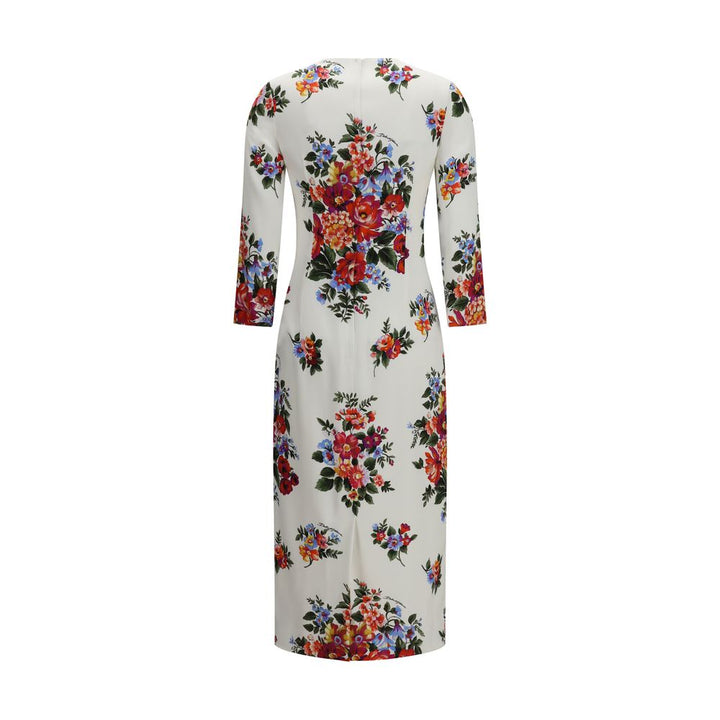 Vestido casual de poliéster multicolor Dolce & Gabbana