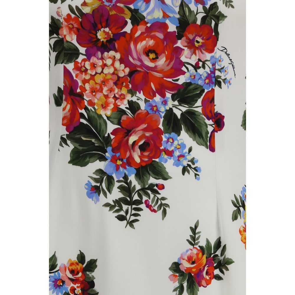 Robe décontractée Dolce & Gabbana en polyester multicolore