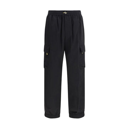 Pantalon cargo Fendi noir en polyamide