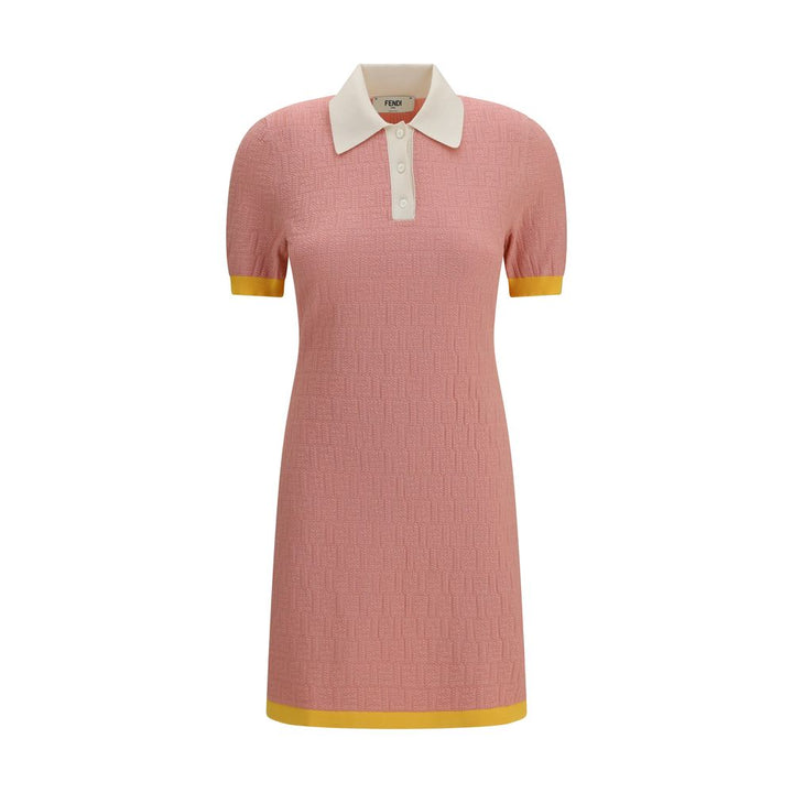 Vestido informal Fendi de poliamida multicolor
