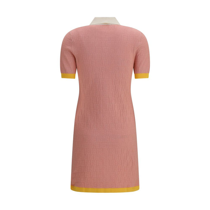 Vestido informal Fendi de poliamida multicolor