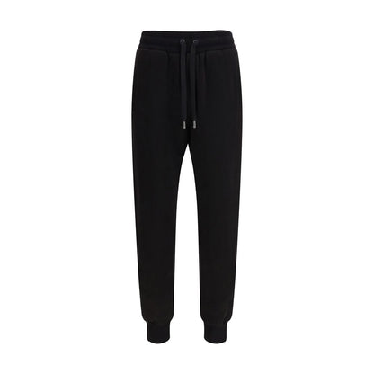 Pantalones informales de algodón negros de Dolce & Gabbana