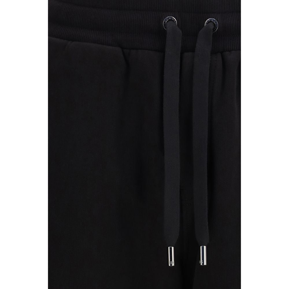 Pantalones informales de algodón negros de Dolce & Gabbana