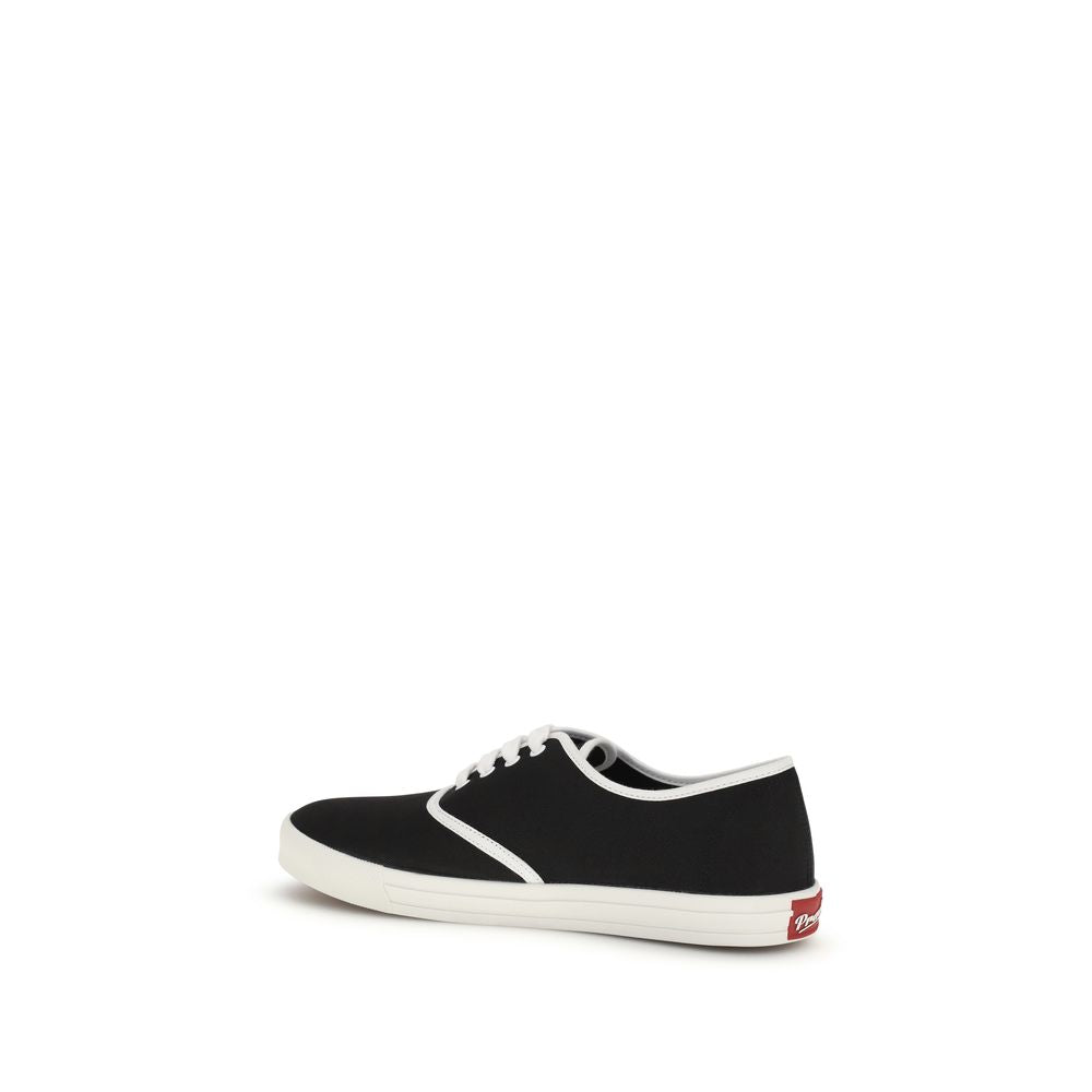 Zapatillas deportivas Prada de algodón negro