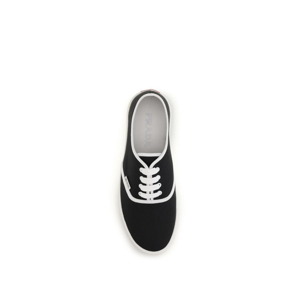 Zapatillas deportivas Prada de algodón negro