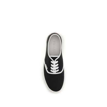 Zapatillas deportivas Prada de algodón negro