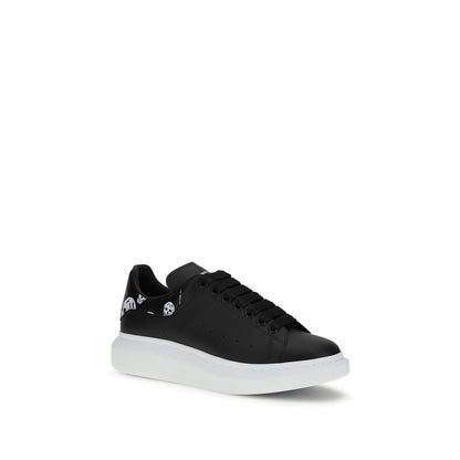 Zapatillas gruesas Bos Taurus de piel de becerro negra de Alexander McQueen