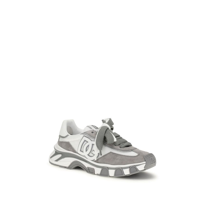 Zapatillas deportivas Dolce & Gabbana de piel de becerro gris Bos Taurus