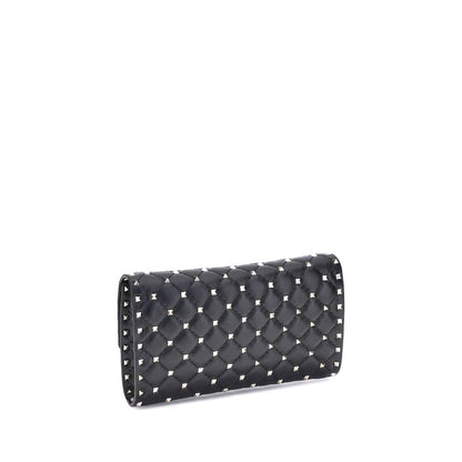 Valentino Garavani Black Lamb Ovis Aries Aries Shoulder Bag