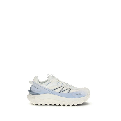 Moncler Blue Polyester Athletic Sneakers