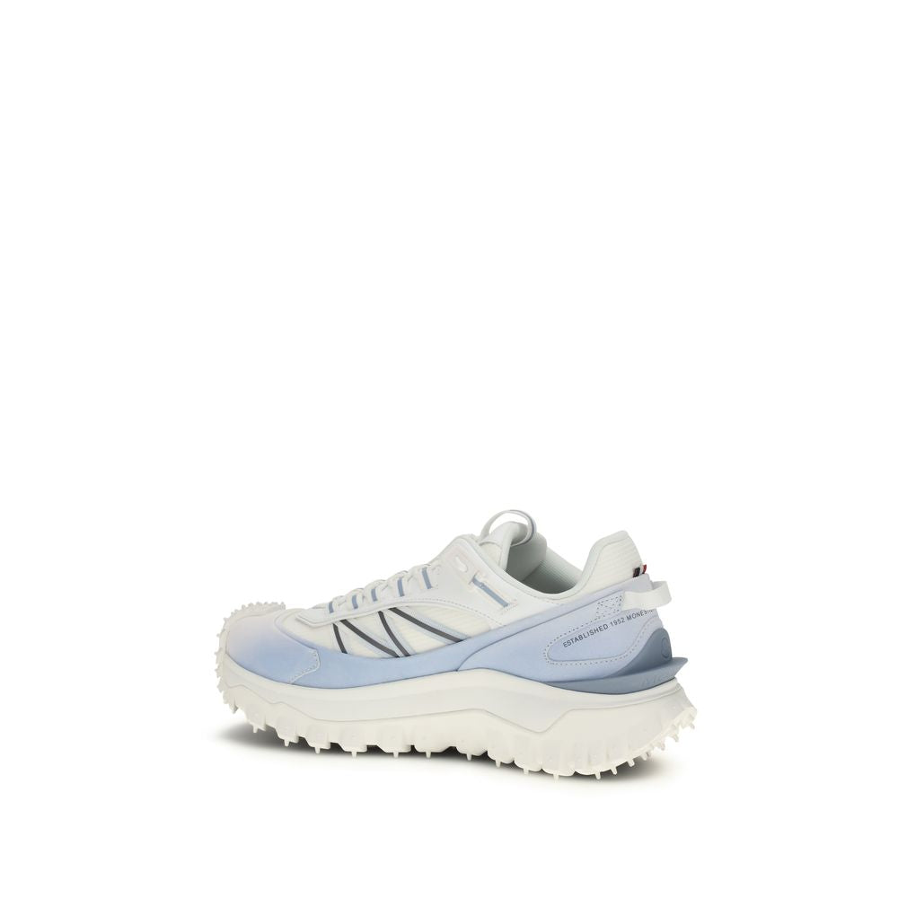 Moncler Blue Polyester Athletic Sneakers